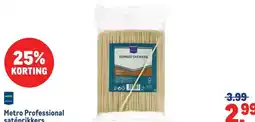 Makro Metro Professional satéprikkers aanbieding