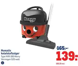 Makro Numatic ketelstofzuiger aanbieding