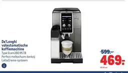 Makro De'Longhi volautomatische koffiemachine aanbieding