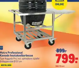 Makro Metro Professional Kamado houtskoolbarbecue aanbieding