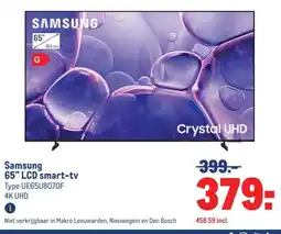 Makro Samsung 65 LCD smart-tv aanbieding