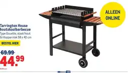 Makro Tarrington House houtskoolbarbecue aanbieding