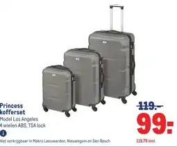 Makro Princess kofferset aanbieding