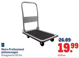 Makro Metro Professional plateauwagen aanbieding
