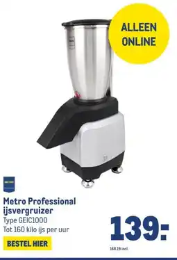 Makro Metro Professional ijsvergruizer Type GEIC1000 aanbieding