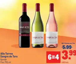 Makro Alle Torres Sangre de Toro aanbieding