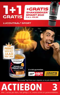 Lucovitaal 3000 mg CREATINE aanbieding