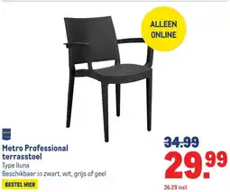 Makro Metro Professional terrasstoel aanbieding
