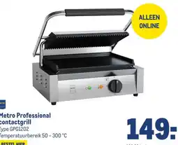 Makro Metro Professional contactgrill aanbieding