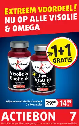 Lucovitaal Visolie & Omega aanbieding