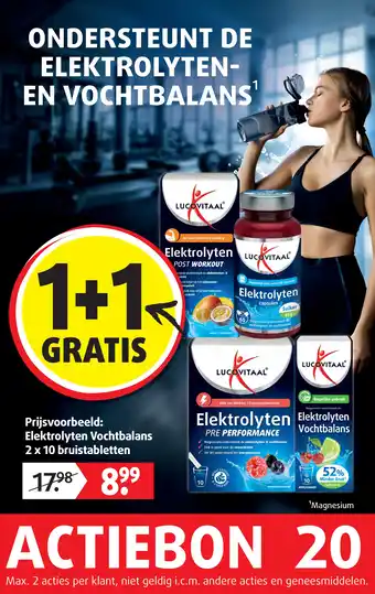 Lucovitaal Elektrolyten Vochtbalans aanbieding