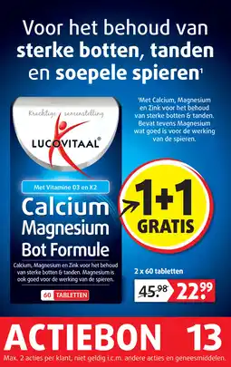 Lucovitaal Calcium Magnesium aanbieding