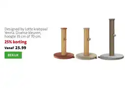 Intratuin Designed by Lotte krabpaal Yenna. Diverse kleuren, hoogte 35 cm of 70 cm. aanbieding