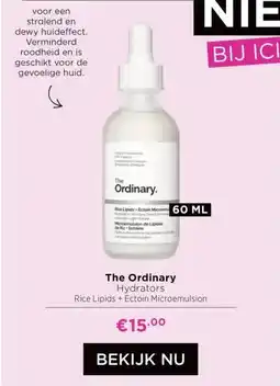 ICI Paris XL The Ordinary Hydrators aanbieding