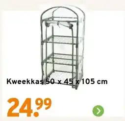 GAMMA Kweekkas 50 x 45 x 105 cm aanbieding