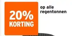 GAMMA op alle regentonnen aanbieding