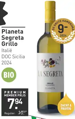 Gall & Gall Planeta Segreta Grillo 75CL aanbieding