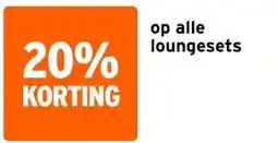 GAMMA op alle loungesets aanbieding