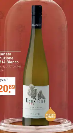 Gall & Gall Planeta Eruzione 1614 Bianco 75CL aanbieding