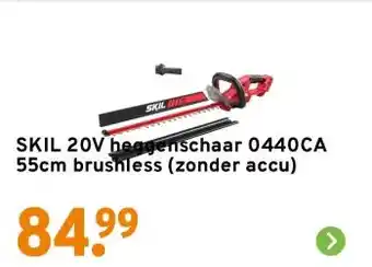 GAMMA SKIL 20V heggenschaar 0440CA 55cm brushless (zonder accu) aanbieding