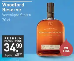 Gall & Gall Woodford Reserve 70CL aanbieding