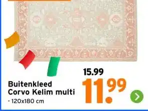 GAMMA Buitenkleed Corvo Kelim multi aanbieding