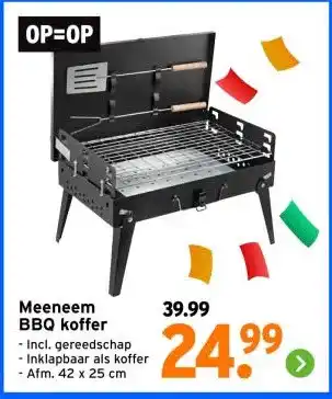 GAMMA Meeneem BBQ koffer aanbieding