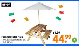 GAMMA Picknicktafel Kids aanbieding