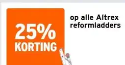 GAMMA op alle Altrex reformladders aanbieding