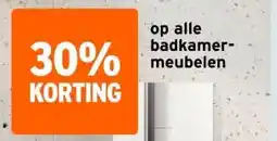 GAMMA op alle badkamer- meubelen aanbieding