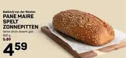 Ekoplaza PANE MAIRE SPELT ZONNEPITTEN aanbieding