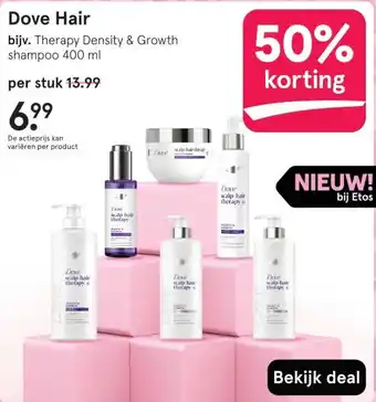 Etos Dove Hair aanbieding
