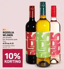 Ekoplaza RODOLIA WIJNEN aanbieding