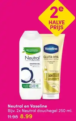DA Neutral en Vaseline aanbieding