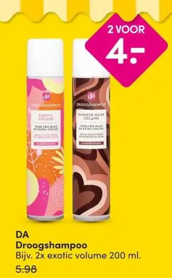 DA DA aanbieding