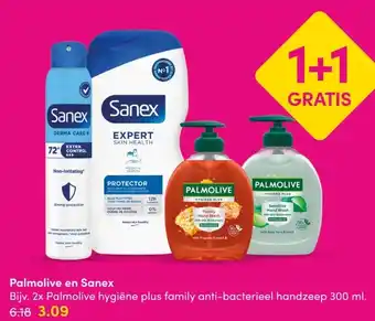 DA Palmolive en Sanex aanbieding