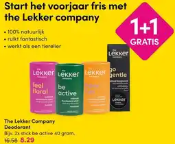 DA The Lekker Company Deodorant aanbieding