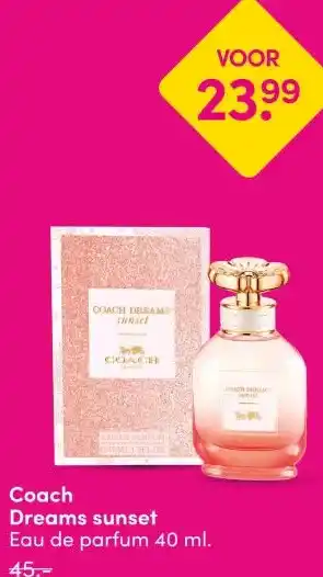 DA Coach Dreams sunset aanbieding