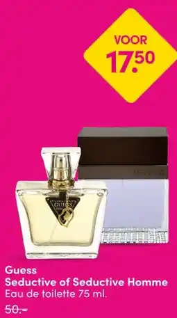 DA Guess Seductive of Seductive Homme aanbieding