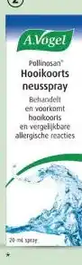DA A.Vogel pollinosan hooikoorts neusspray 20 ml aanbieding