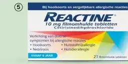 DA 5. Reactine aanbieding