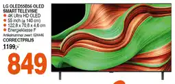 Correct LG OLED55B56 OLED SMART TELEVISIE aanbieding