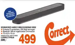 Correct SENNHEISER AMBEO MINI SOUNDBAR SB02 aanbieding