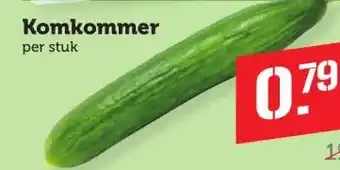 Coop Komkommer aanbieding