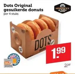 Coop Dots Original gesuikerde donuts aanbieding