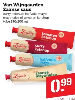 Coop Van Wijngaarden Zaanse saus aanbieding