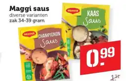 Coop Maggi saus aanbieding