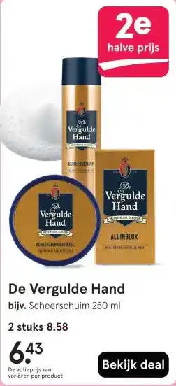 Etos De Vergulde Hand aanbieding