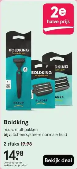 Etos Boldking aanbieding
