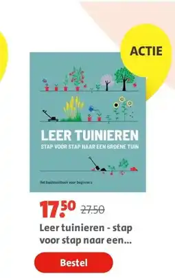 Bruna Leer tuinieren - stap voor stap naar een groene tuin aanbieding